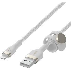 Belkin BoostCharge Pro Flex Braided USB A to Lightning Cable IPhone Charger